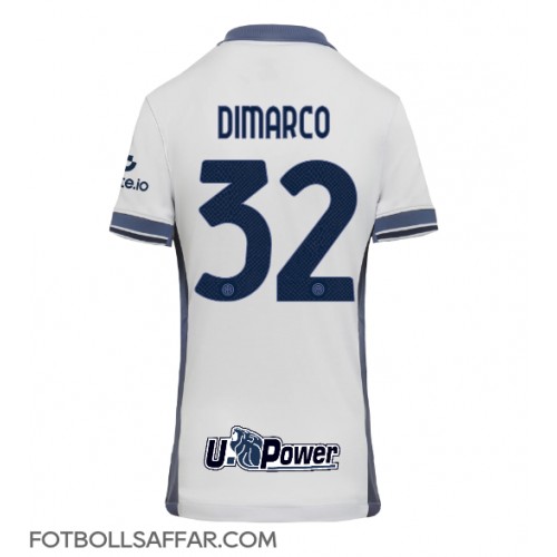 Inter Milan Federico Dimarco #32 Bortatröja Dam 2024-25 Kortärmad